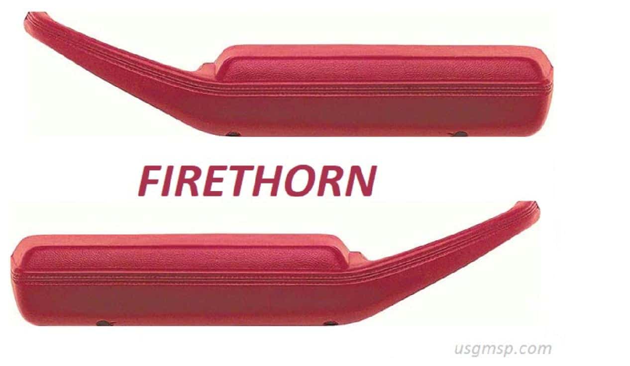 Armrest: 74-81 F  - FIRETHORN (PR)